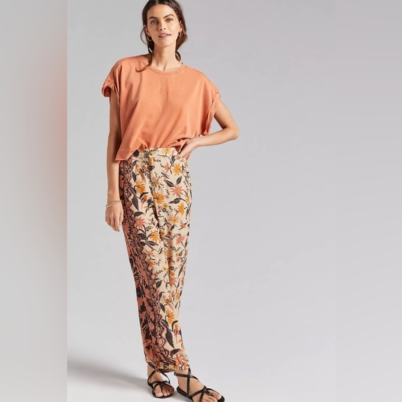 Anthropologie Pants - NWT Anthropologie Smocked Balloon-Leg Pants